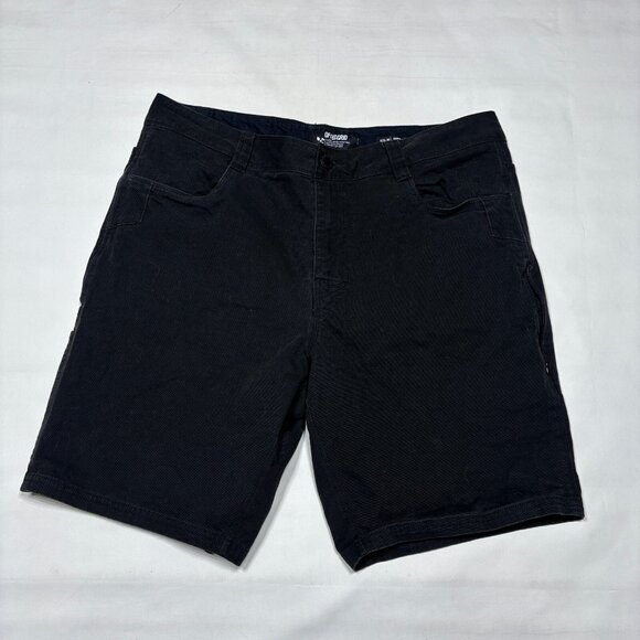 Off the Grid Havok 10" Black Canvas Shorts Mens 36 Outdoor Tactical Active Wear - Picture 1 of 7